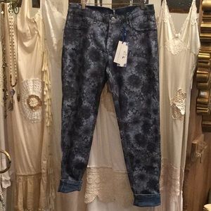 FLORAL JEANS REVERSIBLE LARGE